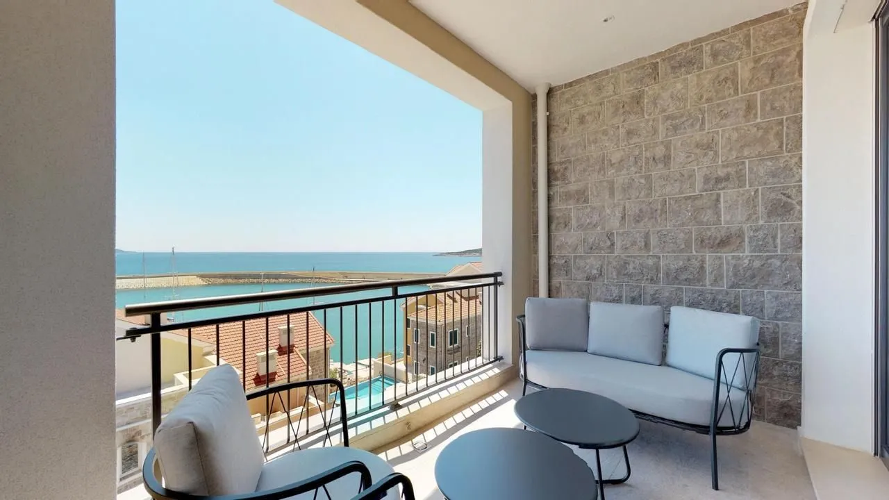 Rent, two bedroom apartment, 82m², Luštica Bay, Tivat