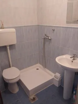 Manje kupatilo sa tuš kabinom, umivaonikom i wc šoljom. - image 10