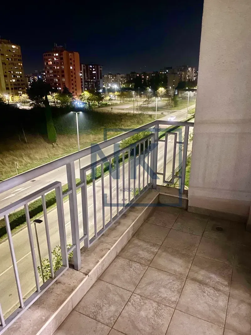 Rent, one bedroom apartment, 43m², Tuški Put, Podgorica