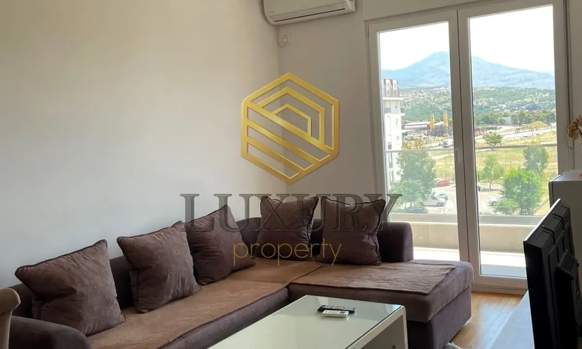 Rent, one bedroom apartment, 43m², Stari Aerodrom, Podgorica