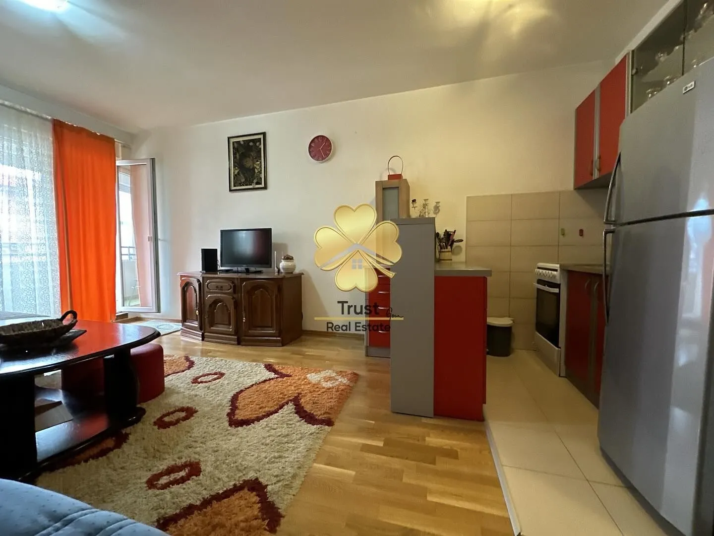 Rent, studio apartment, 33m², Tuški Put, Podgorica