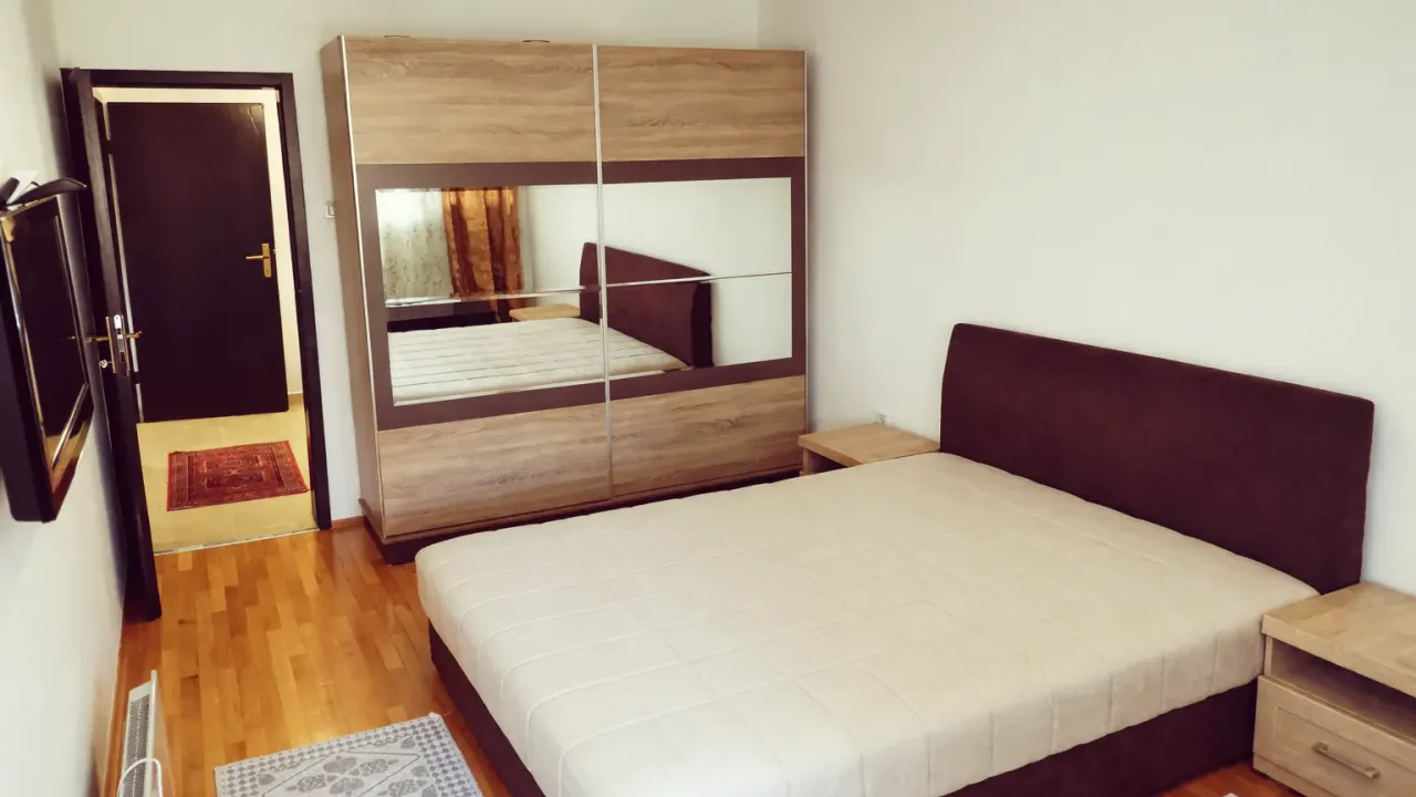 Rent, one bedroom apartment, 59m², Blok 5, Podgorica
