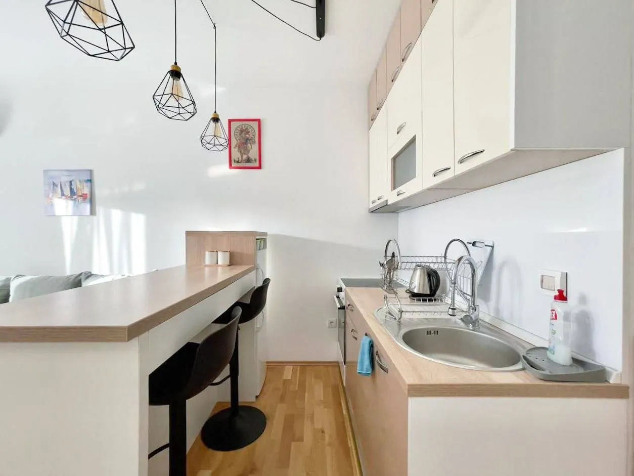 Rent, studio apartment, 26m², Lazi, Budva