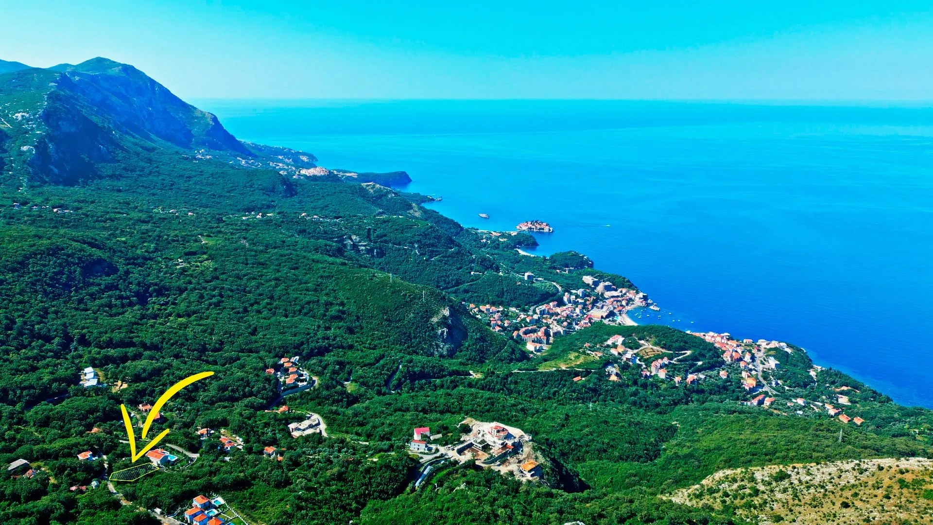 Prodaja, plac, 802m², Budva, Crna Gora