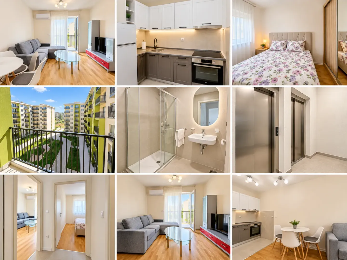 Rent, one bedroom apartment, 40m², Zabjelo, Podgorica