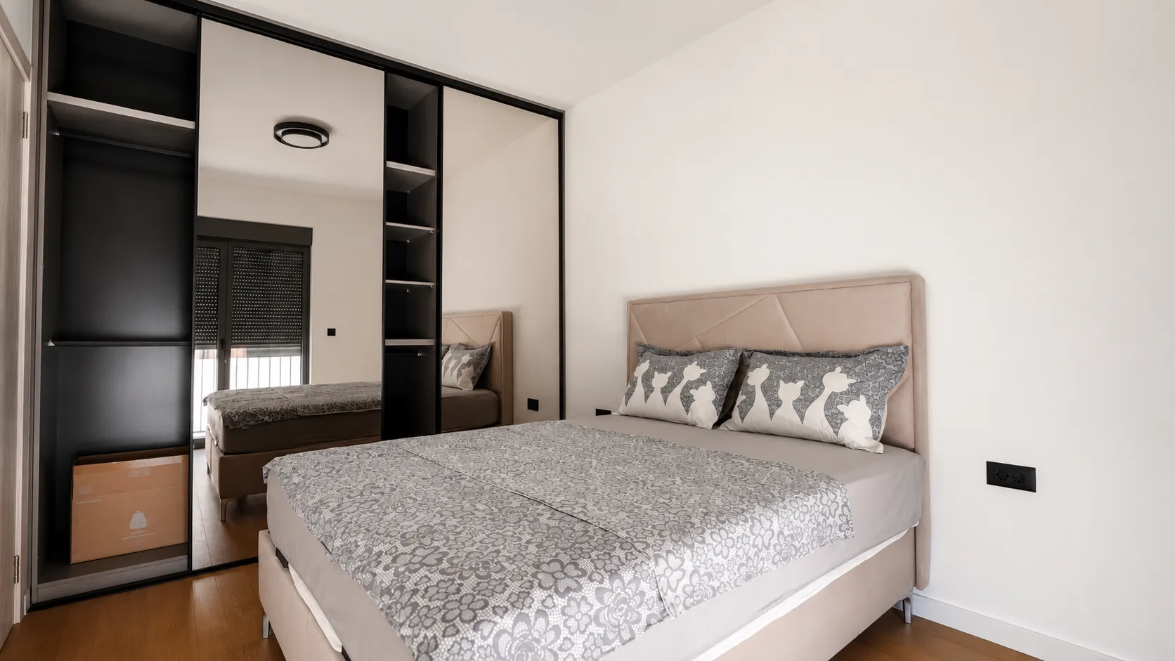 Rent, one bedroom apartment, 47m², Nova Dalmatinska, Podgorica