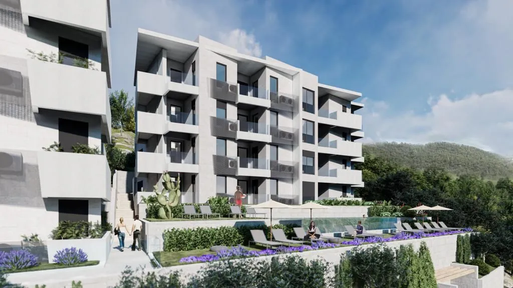 Sale, two bedroom apartment, 38m², Petrovac, Budva