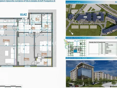 Prodaja, dvosoban stan, 69m², Zabjelo, Podgorica - image 2