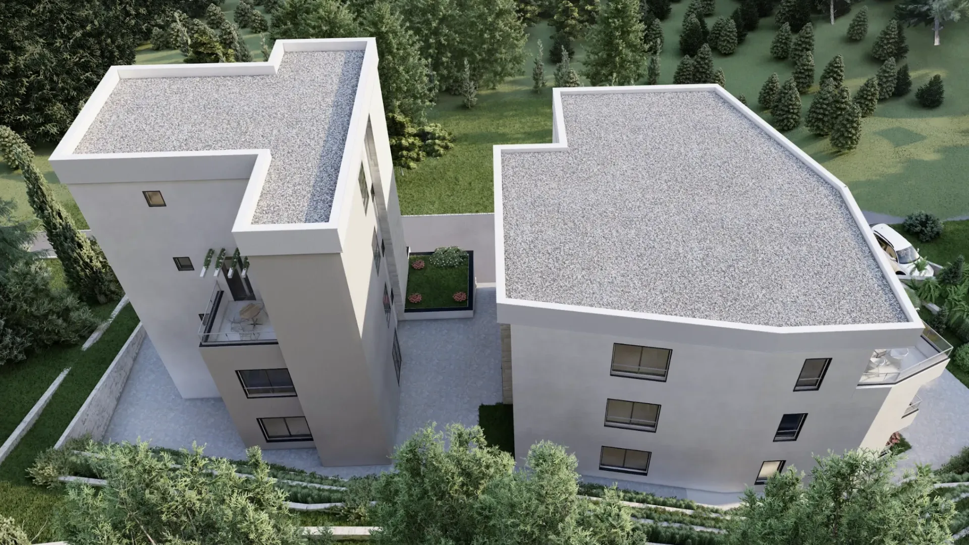 Prodaja, jednosoban stan, 42m², Donja Lastva, Tivat