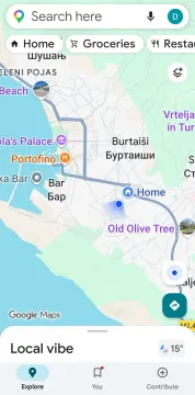 Prikaz mape lokacije nekretnine na ekranu uređaja. - image 9