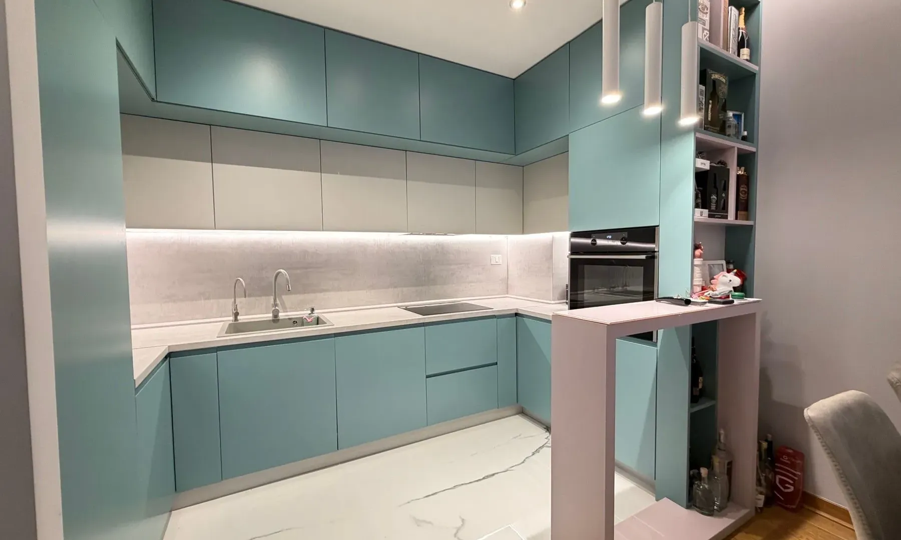Sale, two bedroom apartment, 64m², City Kej, Podgorica