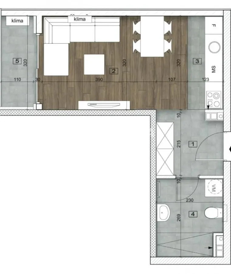 Prodaja, garsonjera, 33m², Telep, Novi Sad Sve Podlokacije