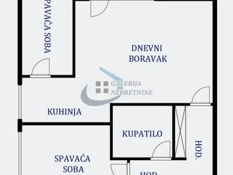 Sale, two bedroom apartment, 48m², Zvezdara Sve Podlokacije, Beograd - image 5