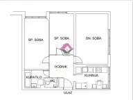 Izdavanje, trosoban stan, 68m², Poštanska Štedionica, Palilula Sve Podlokacije - image 20