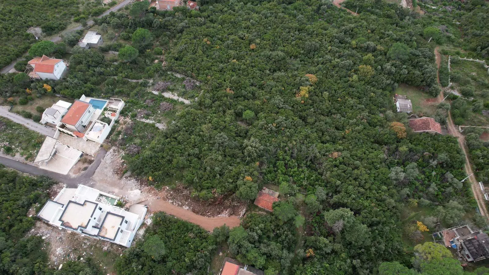 Prodaja, plac, 1700m², Zagora, Kotor