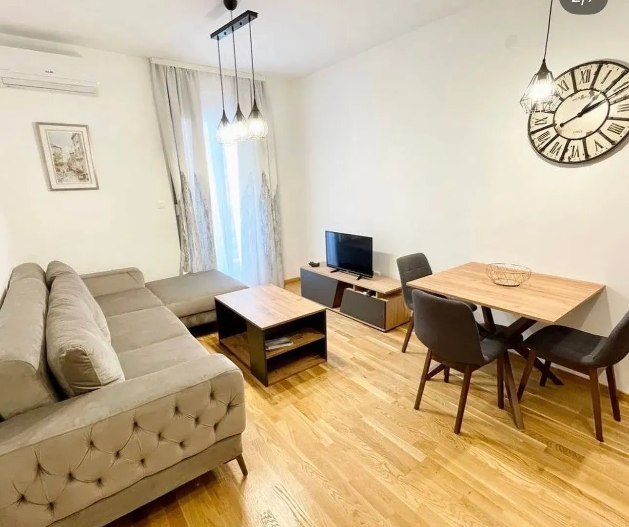 Rent, one bedroom apartment, 39m², Zabjelo, Podgorica