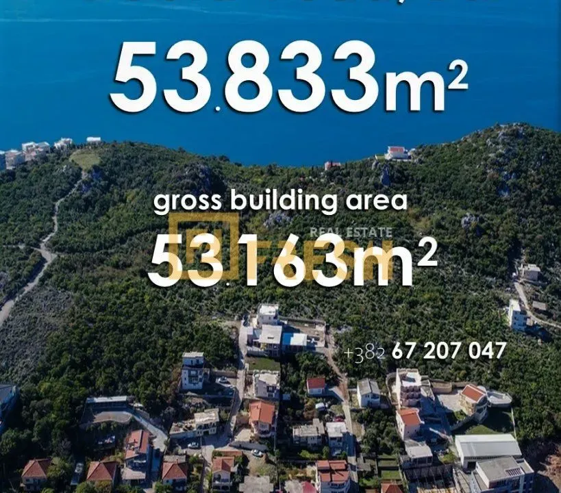 Prodaja, plac, 53833m², Dobre Vode, Bar