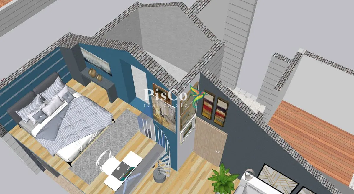 Prodaja, jednosoban stan, 52m², Stari Aerodrom, Podgorica