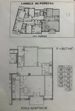 Osnova stana sa prikazom rasporeda prostorija i kvadrature. - image 15