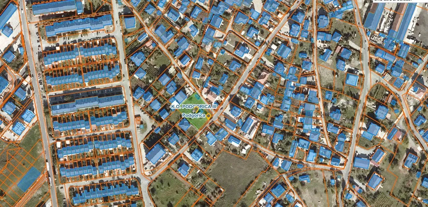 Prodaja, plac, 1262m², Zabjelo, Podgorica