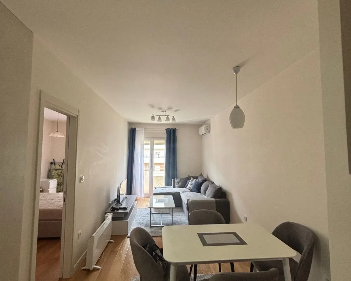Rent, one bedroom apartment, 43m², Central Point, Podgorica