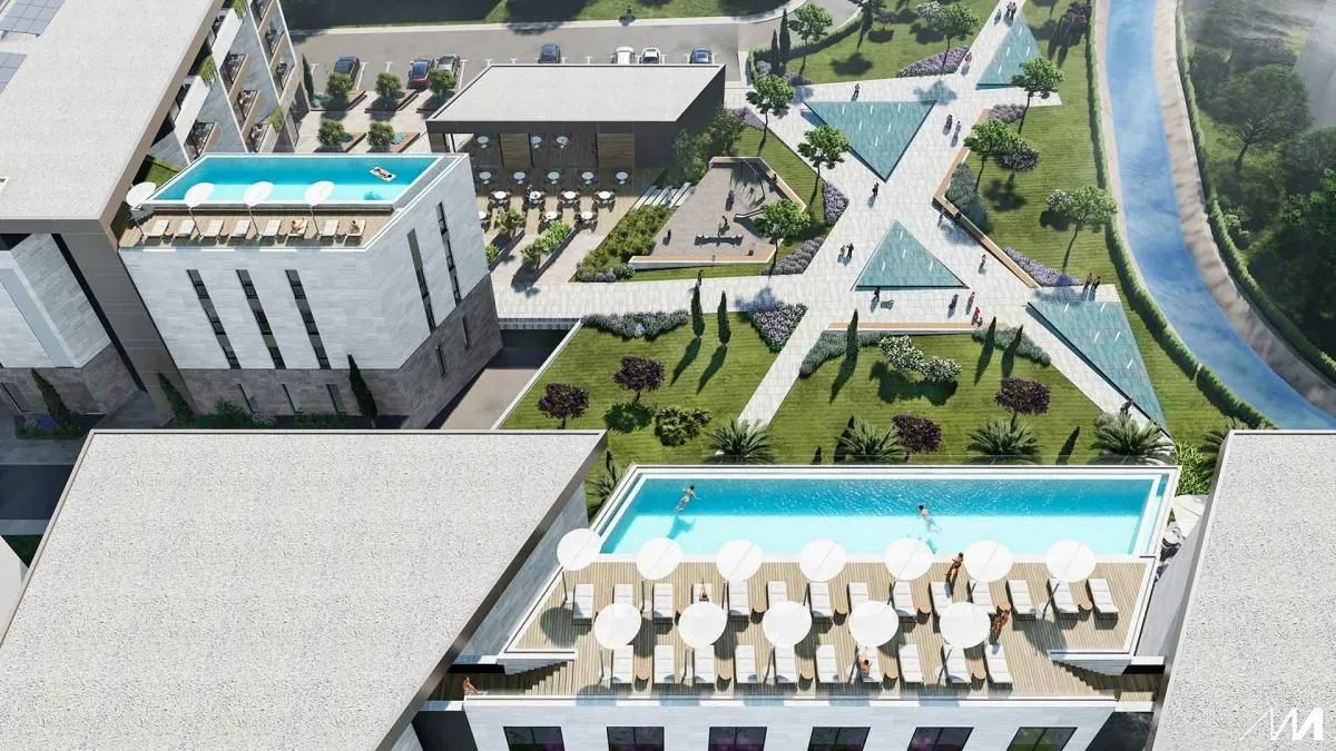 Sale, one bedroom apartment, 42m², Tivat, Crna Gora