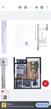 Sale, one bedroom apartment, 50m², Zabjelo, Podgorica - image 3