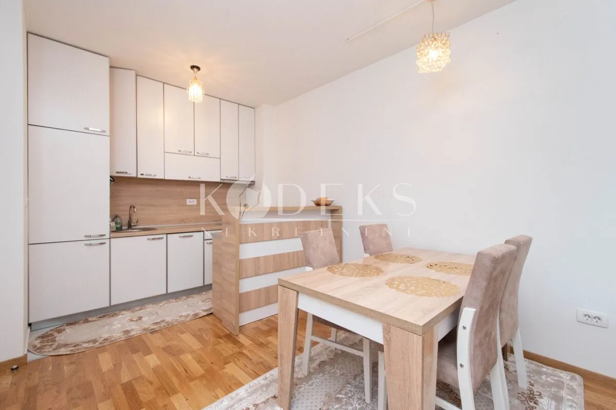 Izdavanje, jednosoban stan, 46m², Stari Aerodrom, Podgorica