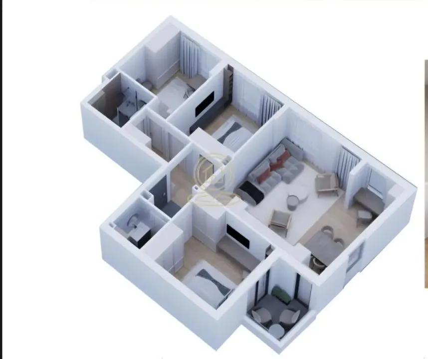 Prodaja, trosoban stan, 74m², Medijana, Niš