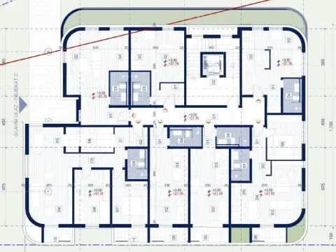 Sale, studio apartment, 31m², Lastva Grbaljska, Kotor - image 11