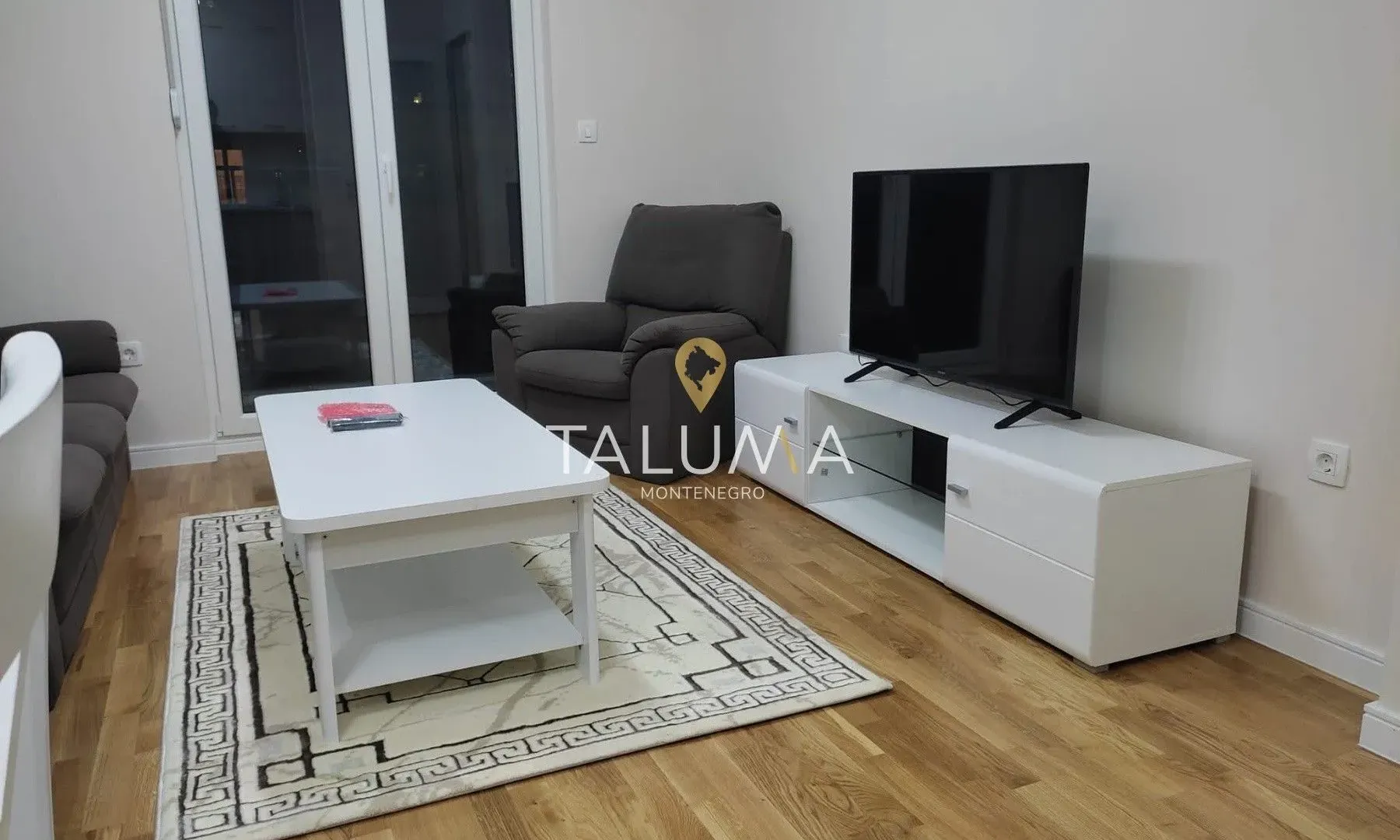 Rent, one bedroom apartment, 40m², Zabjelo, Podgorica