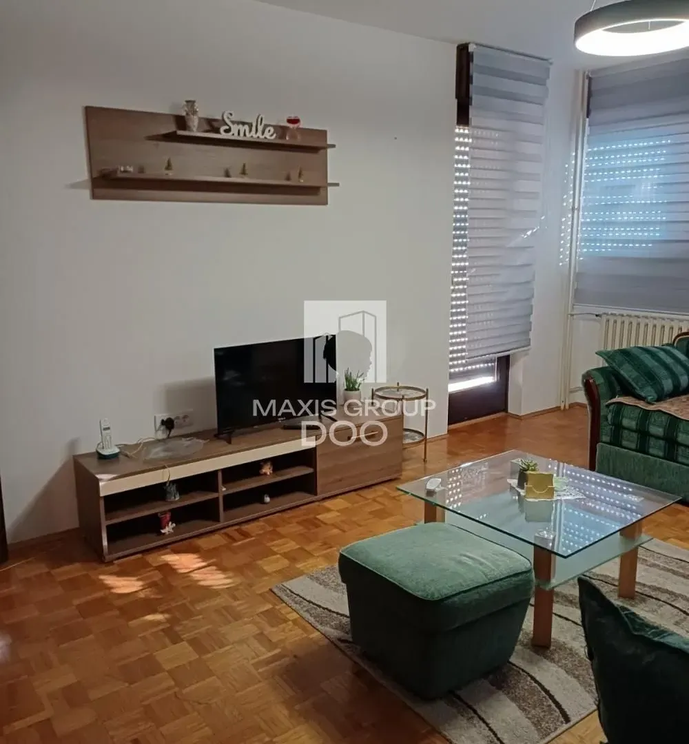 Rent, two bedroom apartment, 50m², Banovo Brdo, Beograd