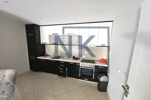 Kuhinja opremljena donjim i gornjim elementima i ugradnim kućnim aparatima. - image 2