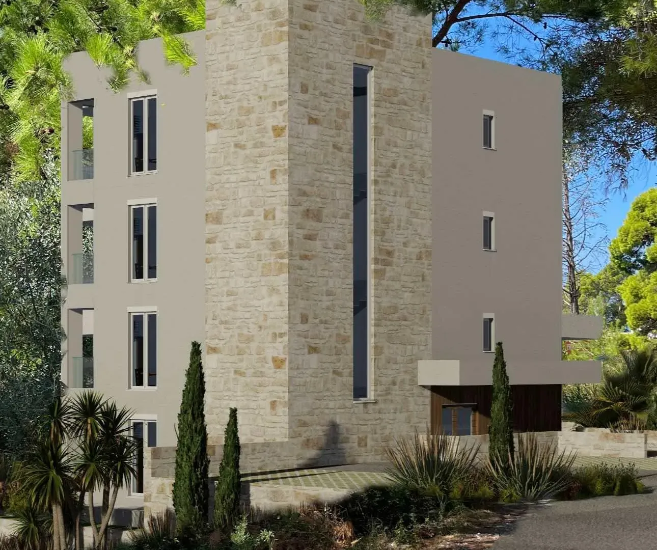 Prodaja, dvosoban stan, 49m², Barutana, Podgorica
