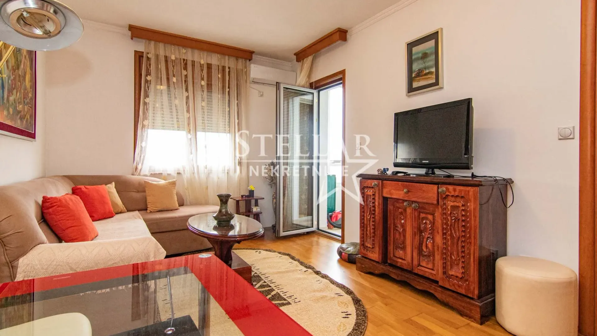 Rent, one bedroom apartment, 37m², Pobrežje, Podgorica