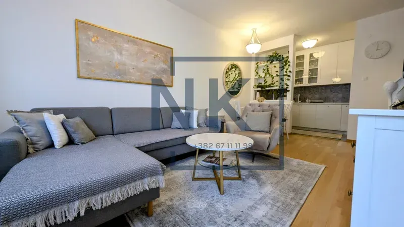 Rent, one bedroom apartment, 45m², Pobrežje, Podgorica