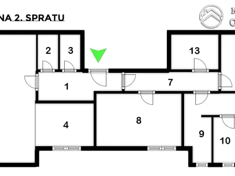 Prodaja, četvorosoban stan, 148m², Neimar, Vračar Sve Podlokacije - image 6