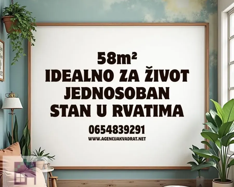 Prodaja, jednosoban stan, 58m², Obrenovac, Beograd