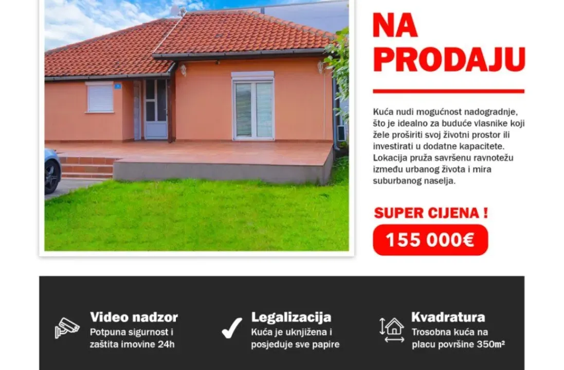 Sale, house, 77m², Zlatica, Podgorica