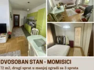 Prodaja, dvosoban stan, 72m², Momišići, Podgorica - image 1