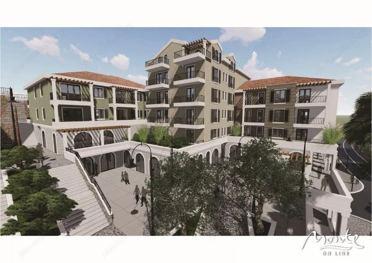 Prodaja, jednosoban stan, 40m², Tivat, Crna Gora