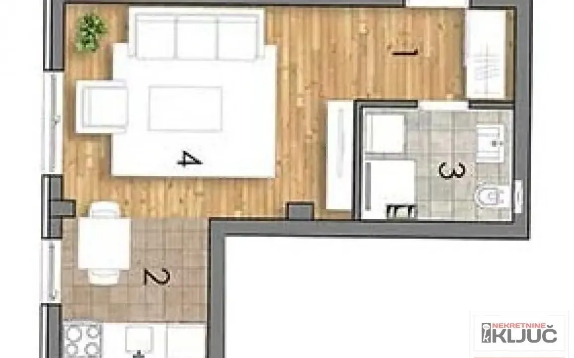 Prodaja, garsonjera, 28m², Telep, Novi Sad Sve Podlokacije