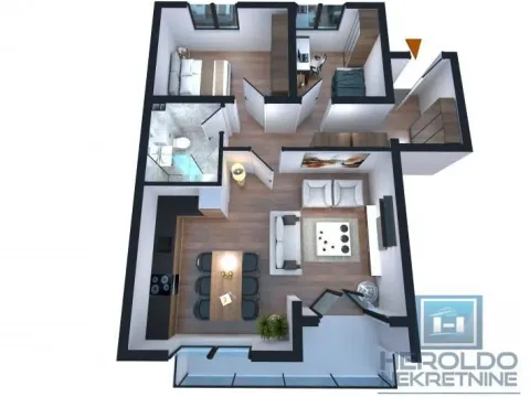 Prodaja, trosoban stan, 74m², Centar, Jagodina - image 2