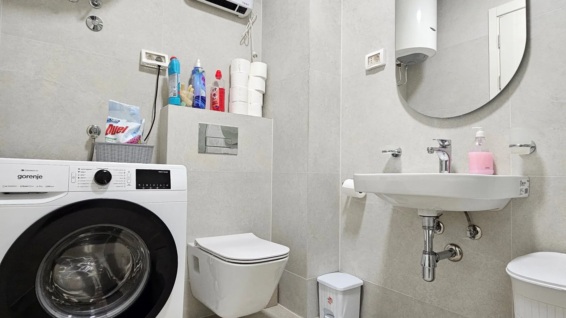 Rent, one bedroom apartment, 42m², Pobrežje, Podgorica