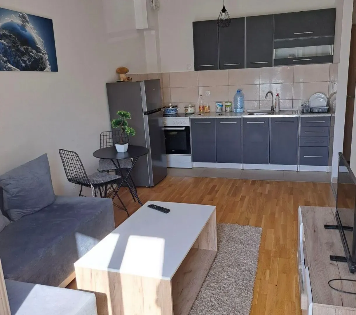 Rent, one bedroom apartment, 33m², Zabjelo, Podgorica