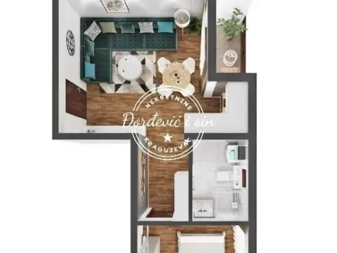 Sale, two bedroom apartment, 39m², Palisad, Zlatibor - image 13