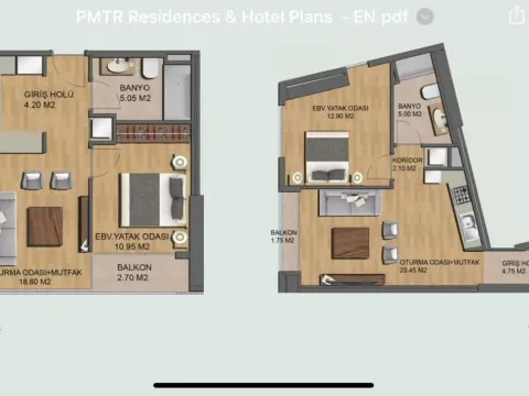 Sale, one bedroom apartment, 41m², Bar, Crna Gora - image 4