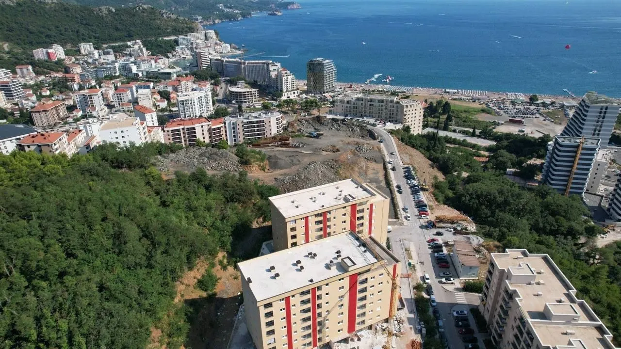 Prodaja, dvosoban stan, 58m², Bečići, Budva