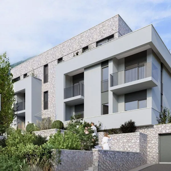 Sale, studio apartment, 26m², Lastva Grbaljska, Kotor