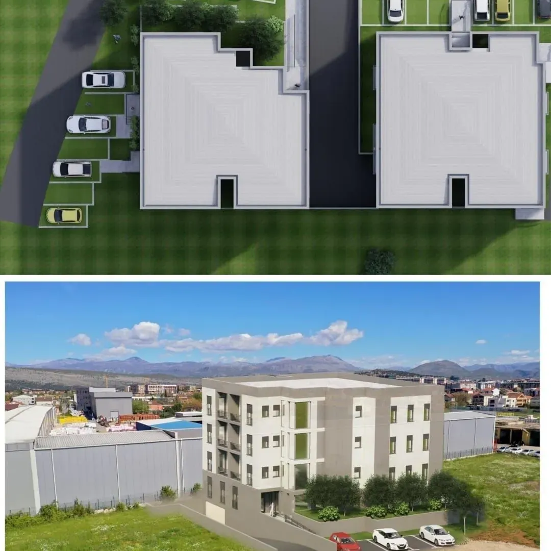 Prodaja, jednosoban stan, 50m², Dahna, Podgorica